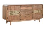 Komoda drewniana Retro z plecionką wiedeńską - Item International 2