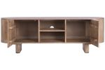Komoda drewniana RTV Acacia round 150 cm 6