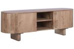 Komoda drewniana RTV Acacia round 150 cm 4