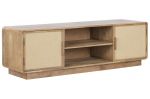 Komoda drewniana RTV Bahia jute - Item International 3