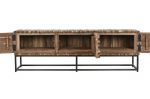 Komoda drewniana RTV Fashionable Mosaic 3D  - Item International 4