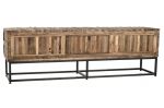 Komoda drewniana RTV Fashionable Mosaic 3D  - Item International 3
