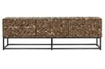 Komoda drewniana RTV Fashionable Mosaic 3D  - Item International 1