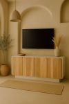 Komoda drewniana RTV Flow Wood 140 cm - Item International 1