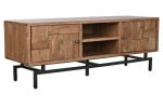 Komoda drewniana RTV pod TV Geometric 3D - Item International 2