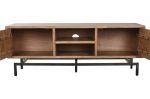 Komoda drewniana RTV pod TV Geometric 3D - Item International 4