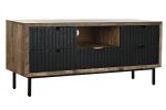Komoda drewniana RTV pod TV Nero mango - Item International 2