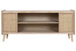 Komoda drewniana RTV Rattan collection - Item International 1