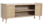 Komoda drewniana RTV Rattan collection - Item International 2