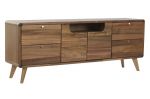 Komoda drewniana RTV retro Denver - Item International 2