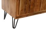 Komoda drewniana RTV Retro look drewno akacjowe - Item International 8