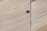 Komoda drewniana RTV Retro round czarna - Item International 6