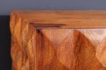 Komoda drewniana RTV Vulcano drewno mango 160 cm - Invicta Interior 9