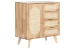 Komoda drewniana Rubberwood 2