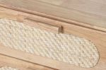 Komoda drewniana Rubberwood RTV 120 cm - Item International 5