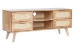 Komoda drewniana Rubberwood RTV 120 cm - Item International 2