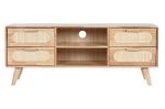 Komoda drewniana Rubberwood RTV 120 cm - Item International 1