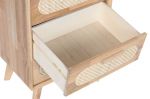 Komoda drewniana Rubberwood słupek  - Item International 5