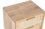Komoda drewniana Rubberwood szafka nocna - Item International 5