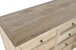 Komoda drewniana Slowood mango z szufladami 4