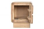 Komoda drewniana szafka nocna Fondant wood  - Item International 7