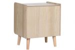 Komoda drewniana szafka nocna Rattan collection - Item International 3