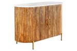 Komoda drewniana Tres Chic marmurowy blat 102 cm - Invicta Interior 3