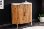 Komoda drewniana Tres Chic marmurowy blat 70 cm - Invicta Interior 8