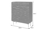 Komoda drewniana Wave Lagoon 120 cm drewno mango - Item International 11