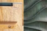 Komoda drewniana Wave Lagoon 160 cm drewno mango turkusowa  - Item International 6