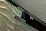Komoda drewniana Wave Lagoon 160 cm drewno mango turkusowa  - Item International 8