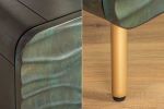 Komoda drewniana Wave Lagoon 160 cm drewno mango turkusowa  - Item International 9