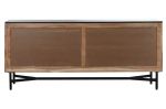 Komoda drewniana Wave z marmurowym blatem - Item International 3