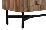 Komoda drewniana Wave z marmurowym blatem - Item International 7