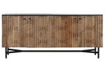 Komoda drewniana Wave z marmurowym blatem - Item International 1