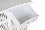 Komoda Elegantare biała z plecionką - Item International 5