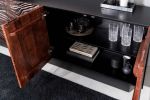 Komoda Fluid 175 cm brązowa z drewna akacjowego  - Invicta Interior 6