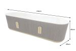 Komoda Gatsby drewno mango 170 cm biały marmur - Invicta Interior 11