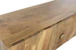 Komoda Golden Sunset drewniana mango brązowa 160 cm - Item International 14
