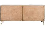 Komoda Golden Sunset drewniana mango brązowa 160 cm - Item International 12