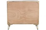 Komoda Golden Sunset drewniana mango brązowa 80 cm - Item International 3