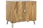 Komoda Golden Sunset drewniana mango brązowa 80 cm - Item International 2