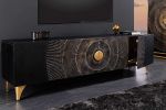 Komoda Golden Sunset drewniana mango RTV pod TV 180 cm  - Invicta Interior 4