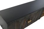 Komoda Golden Sunset Shape RTV drewniana mango - Item International 6