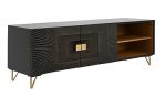 Komoda Golden Sunset Shape RTV drewniana mango - Item International 3