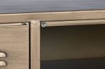Komoda industrialna konsola złota  - Item International 6