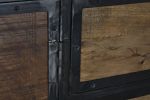 Komoda industrialna z drewna mango 8