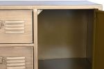 Komoda industrialna złota 100 cm - Item International 6