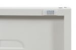 Komoda inudstrialna Cabinet szafka nocna biala - Item International 9