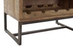 Komoda Iron Craft regał drewniany na wino - Item International 7